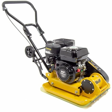 Wolf 13000N Petrol Powered Compactor With Wheels & Paving Pad 1 Wolf 13000N Petrol Powered Compactor With Wheels & Paving Pad