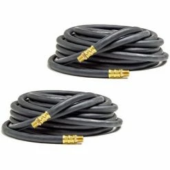 Wolf 10m Rubber Air Hose 1/4" BSPT - Pack Of 2