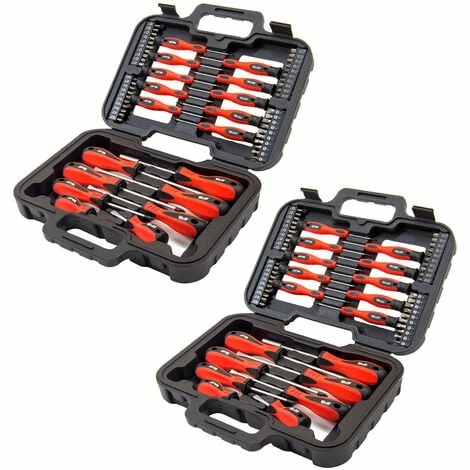 Wolf 116pc Screwdriver And Bit Set 1 Wolf 116pc Screwdriver And Bit Set