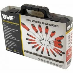 Wolf 116pc Screwdriver And Bit Set 7 Wolf 116pc Screwdriver And Bit Set -WOLF Shop 63566808 4